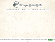 Tablet Screenshot of bodegasmunozmartin.com